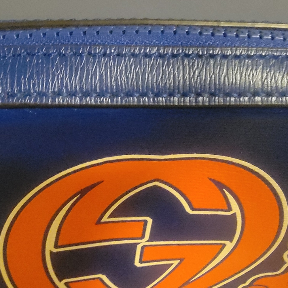 Men's Gucci Blue and Orange Men's Bag - Picture 3 of 16